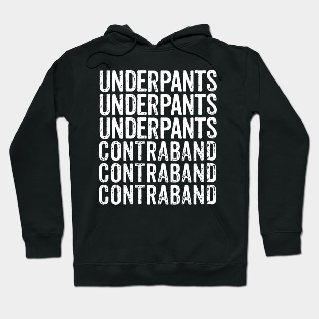 Underpants Underpants Underpants Hoodie by MindsparkCreative